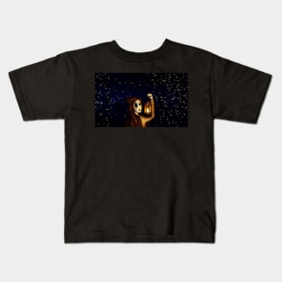 The Mysterious Wanderer Kids T-Shirt